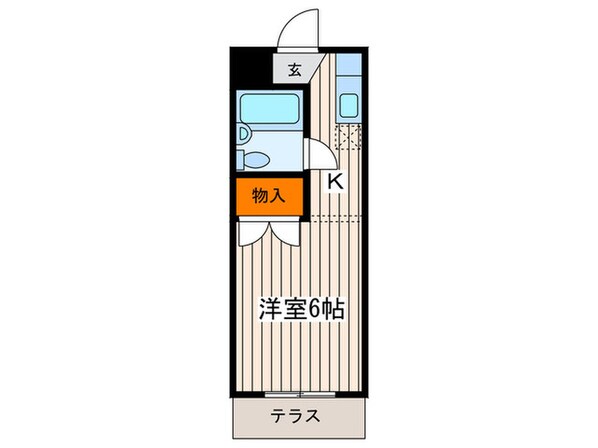 ハイツフォンテ－ヌの物件間取画像